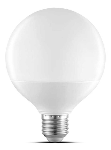 Imagen 1 de 10 de Lampara Led Globo Comun E27 12w 220v Blanco Luz Fria Calida