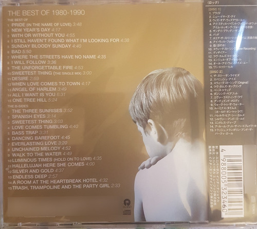 U2 Cd Best Of 1980-1990 Ed Duplo Com B-sides - Japão Com Obi