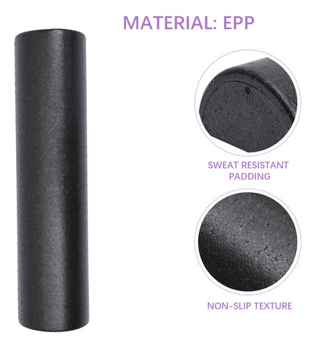 Práctico Rodillo De Yoga Para Masaje Corporal, Suave Y Semic