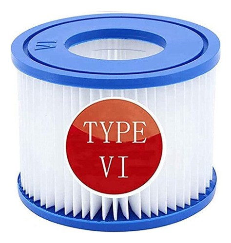 Cartucho De Filtro Tipo Vi De 6 Piezas Para Saluspa Lay-z-sp