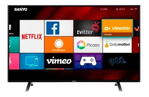 Smart TV Sanyo LCE43IF26X LED Full HD 43" 220V