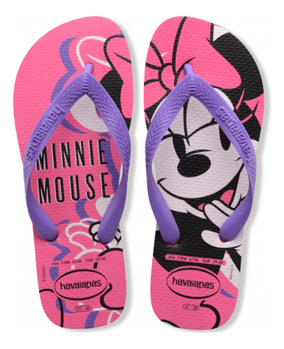 Chinelo Havaianas Top Disney Minnie Original Feminino