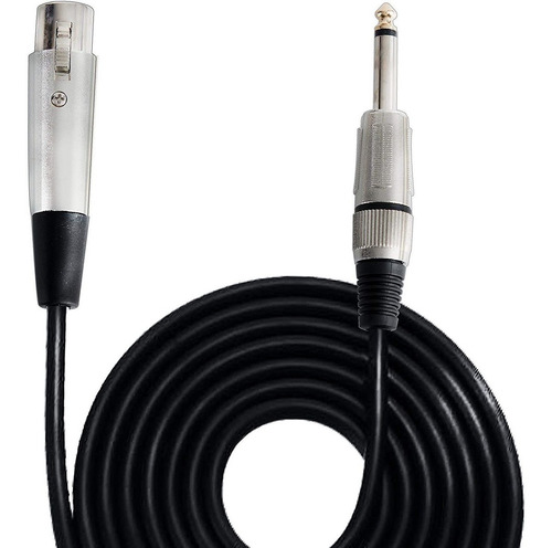Pyle-pro Ppmjl15 Professional Microphone Cable 1/4'' Male To