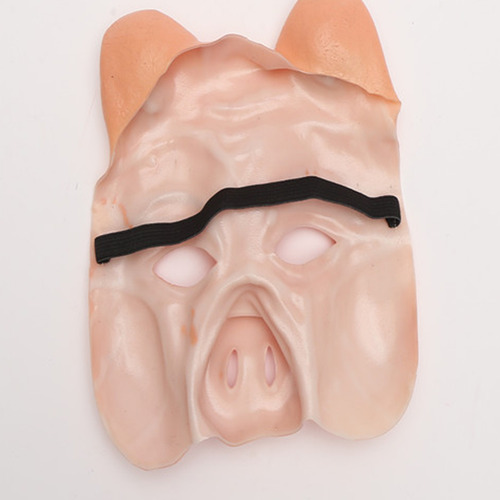 Fancy Ball Cosplay Pig Mask Half Face Animal Mask For Party