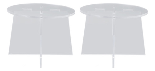 Soporte Acrílico Para Macetas De Estilo Moderno Y Estante Pa