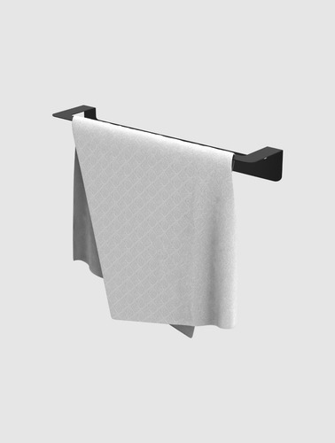 Imagen 1 de 3 de Toallero Metalico Porta Toalla Estilo Industrial 30 Cm