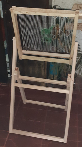 Imagen 6 de 8 de Telar En Madera De Pie De 40 Cm X 50 Cm
