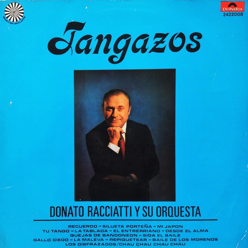 Donato Racciatti - Tangazos Disco Lp