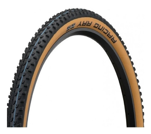 Pneu Schwalbe Racing Ray Snakeskin 29x2.25 Addix Azul Bege