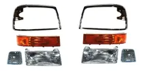 Comprar Faros Biseles Cromados Cuartos Ford F-150 F150 1992 1993