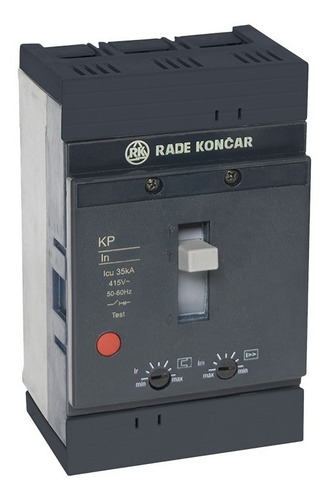 Interruptor Termomagnetico Rade Koncar Mccb Kp 400-f 250a