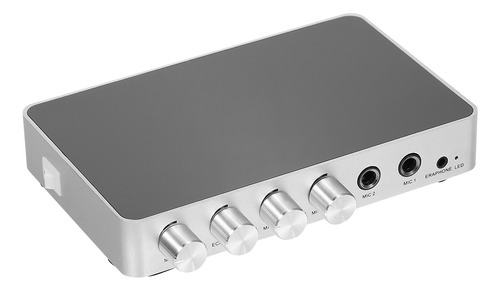 Mezclador De Sonido Amplificador Echo Us System Plug Hdmi Di