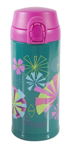 Termo Botella 350ml Geo Flower Acero Inox- Thermos