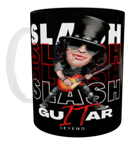 Taza Guitarrista Slash Leyenda Guns