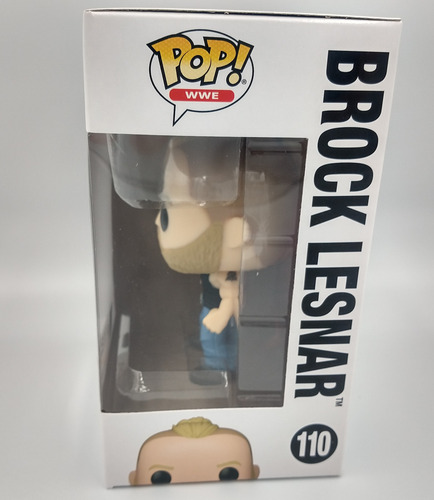 Funko Pop #110, Brock Lesnar + Protector Transparente.