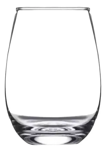 Vaso Mikonos Cristar Copon Copa Sin Tallo 460ml Color Transp