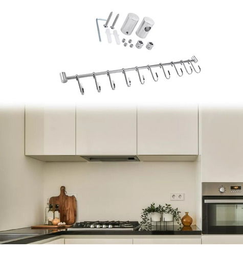 Estante Para Utelios De Cocina, Perchero Para Coar En