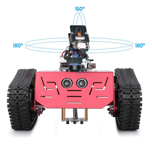 Kit De Tanque Robot Conqueror Compatible Con Arduino