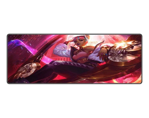 Mouse Pad League Of Legends Qiyana True Damage Xl 800x300mm