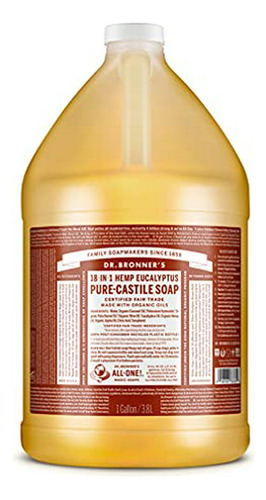 Jabón Líquido Puro Dr. Bronner's Eucalipto - 18 Usos - Orgán