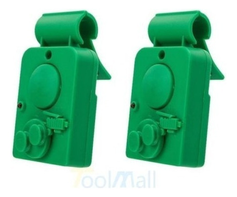 2 X Buffer Electrónico Led Luz Peces Mordida Sonido Alarma C