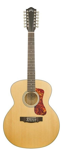 Violão 12 Corda Guild F-2512e Maple Blonde Eletrico Acustico