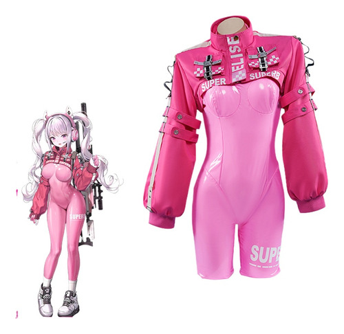 Nikke Victory Goddess: Nikki Tight Jumpsuit Cosplay Full Set