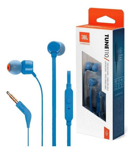 Audifonos Jbl T110 Originales Manos Libres Microfono Calidad