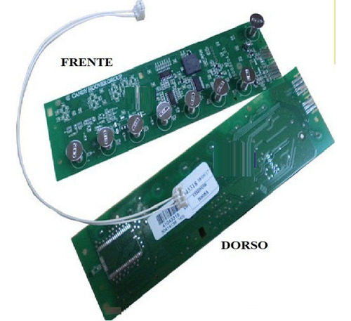 Imagen 2 de 6 de Plaqueta Display Touch Lavarropas Candy Vita 106t/12-ser3100
