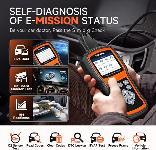 Foxwell Nt630 Plus Obd2 Scanner, Abs/airbag/sas Calibration