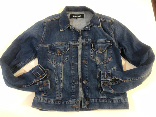 Campera De Jean Ay Not Dead (Usado)