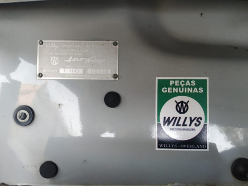 Aero Willys 1967, Com 140.000 Km Originais