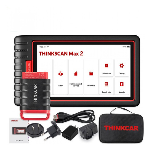 Escáner Automotriz Thinkscan Max 2, Obd 2, Dpf, Immo