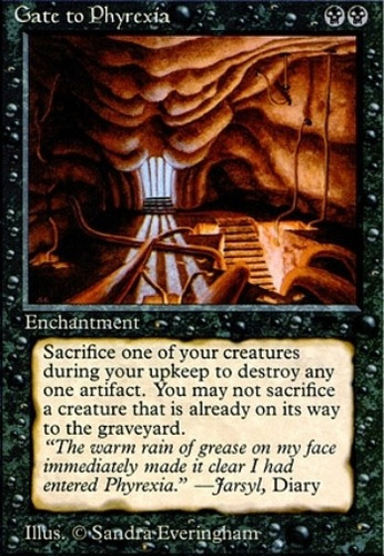 Gate To Phyrexia (antiquities)  En Inglés