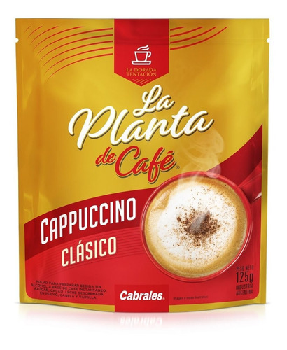 Cafe Cabrales Capuccino La Planta De Cafe Doypack 125gr