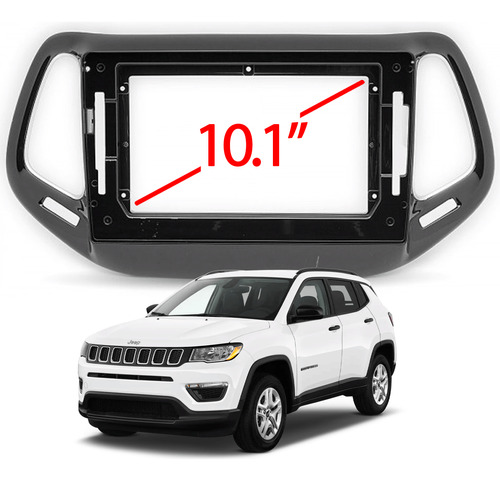 Marco Adaptador Stereo 10 Pulgadas Pantalla Jeep Compass