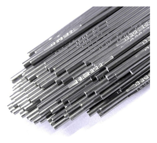 Vareta Solda Tig Inox 308l / Aws A5.9 De 2.4mm Com 1kg Punta Prateado
