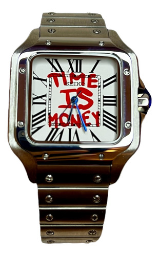 Reloj Seiko Mod This Time Is Money Automático (40mm) Agua (Reacondicionado)