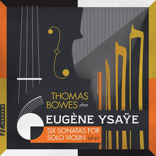 Cd: Cd Importado De Ysaye/bowes 6 Sonatas Para Violín Solo D