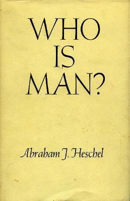Libro Who Is Man? - Abraham Joshua Heschel