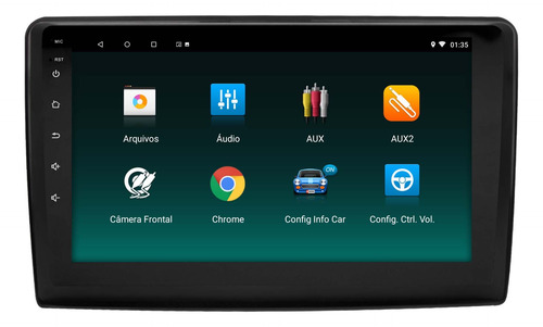 Multimidia Ford Ecosport 18/21 Android 14 32gb Carplay 9p