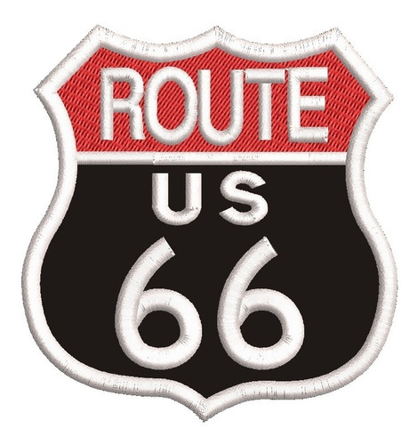Parches Route 66 Us Borbados Y Aplicacion, Calidad