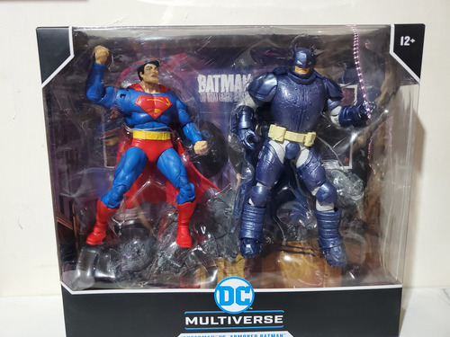 Mcfarlane Dc Multiverse Superman Vs Batman 2 Pack (Usado)