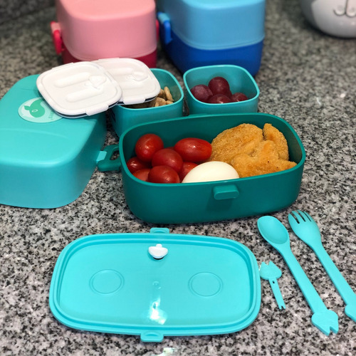 Mochila Chimola Espalda Jardín Infantil 12 + Lunchera Rosa Lila Perrita