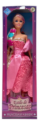 Muñeca Princesa Fashion El Duende Azul 30 Cm
