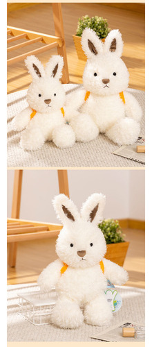 Bebe Muñeca Conejo Mochila Conejo Peluche Lindo Muñecas