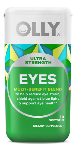 Olly Eyes Multibeneficios Vitaminas Para Los Ojos 30softgels Sabor Sin sabor