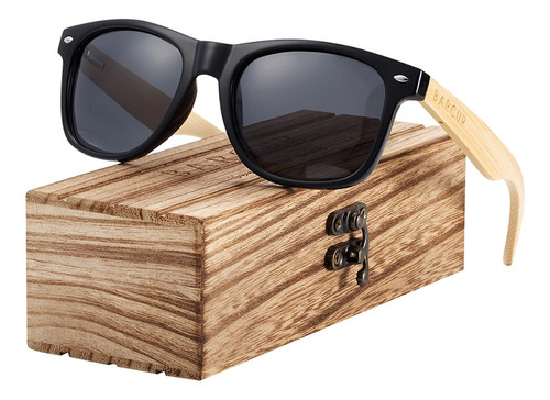 Gafas De Sol Barcur Polarizadas De Madera Para Hombre  Uv400