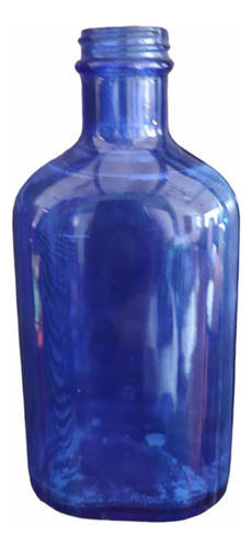 Botella Azul De Leche De Magnesia Phillips (Usado)
