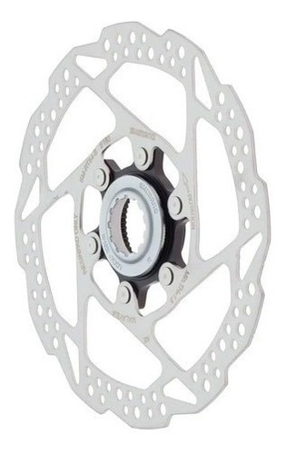 Disco Rotor Shimano Sm-rt54 160mm Center Lock Cor Cinza